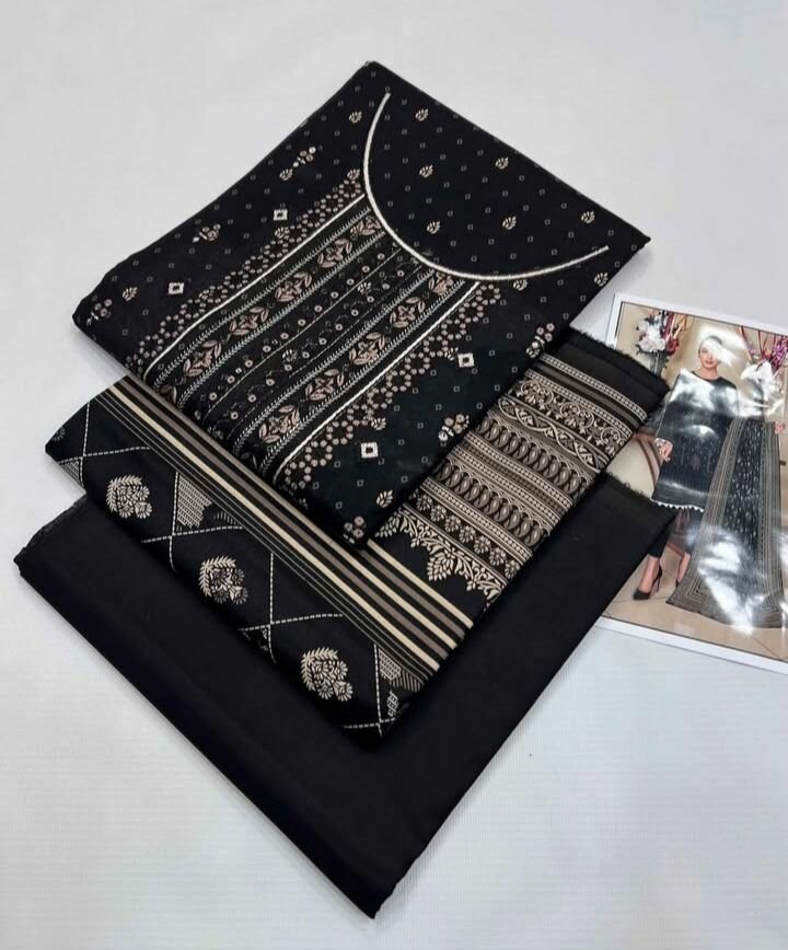 Unstitch suit 3ps lawn