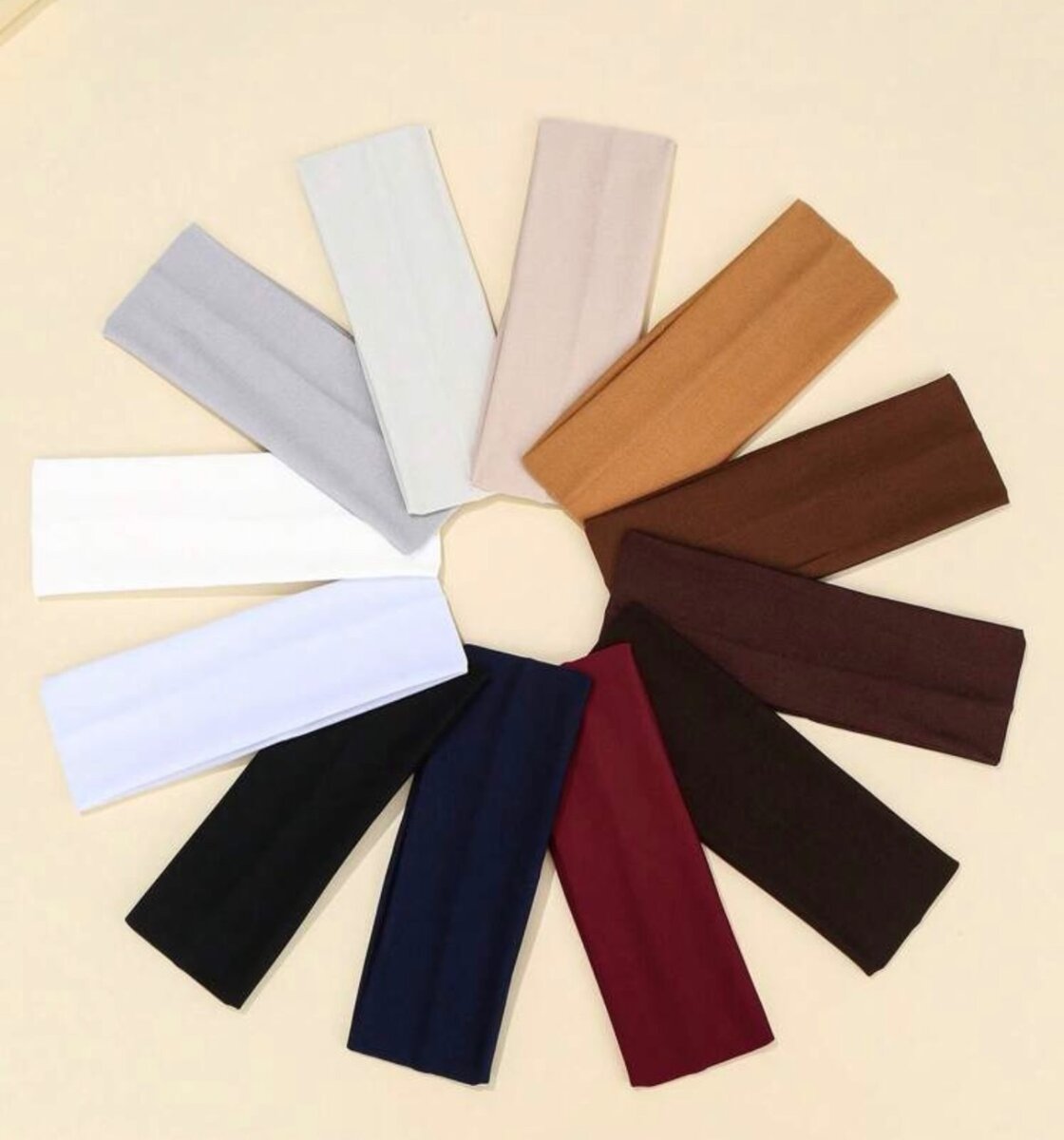 Bandeaux élastiques colorés