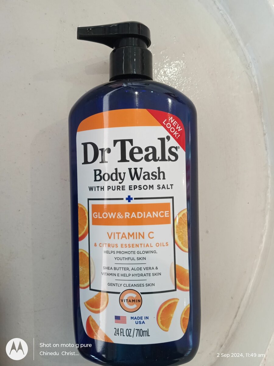 Dr Teal's body wash 710ml