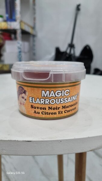 Savon Noir Marocain au Citron