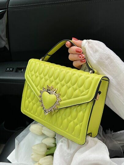 Sac à main vert élégant