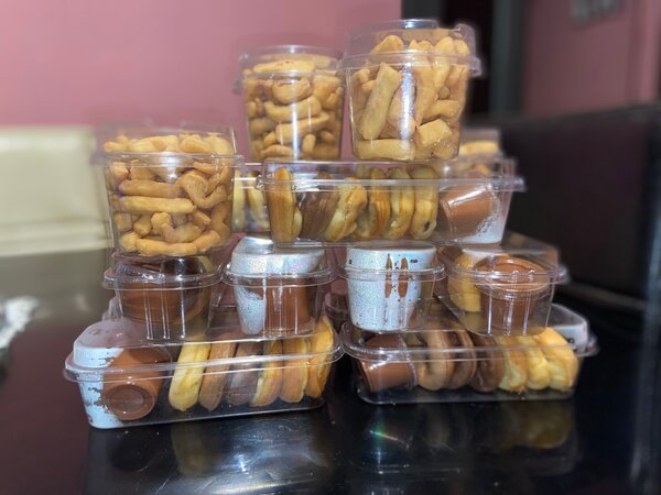 Assortiment de snacks croquants