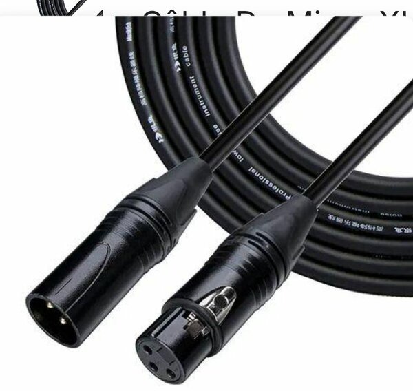 Câble XLR Pro Audio 15M