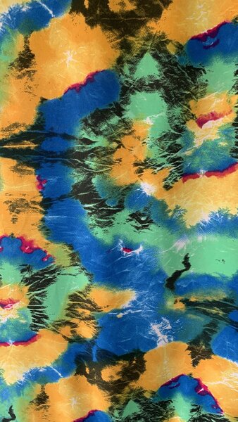 Tissu coloré en polyester