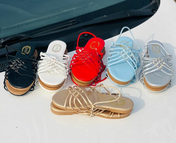 Sandales Élégantes Multicolores