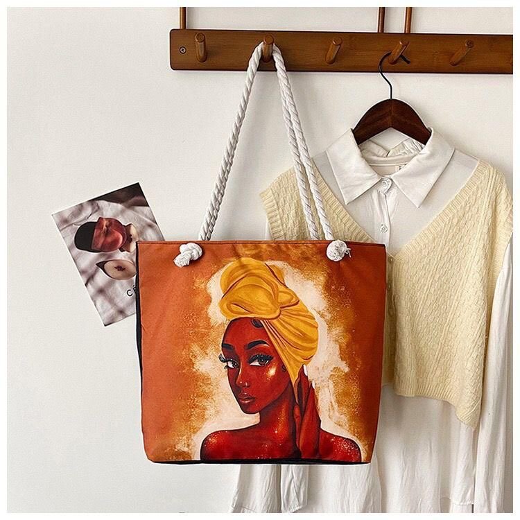 Sac cabas artistique tendance