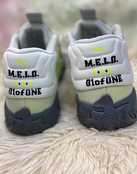 Chaussures Puma M.E.L.O. vertes