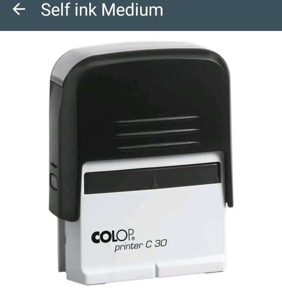 Big self ink Stamp