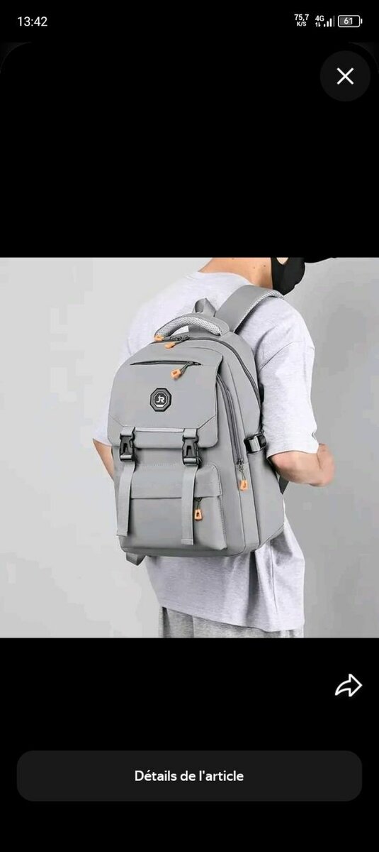 Sac à dos moderne étanche