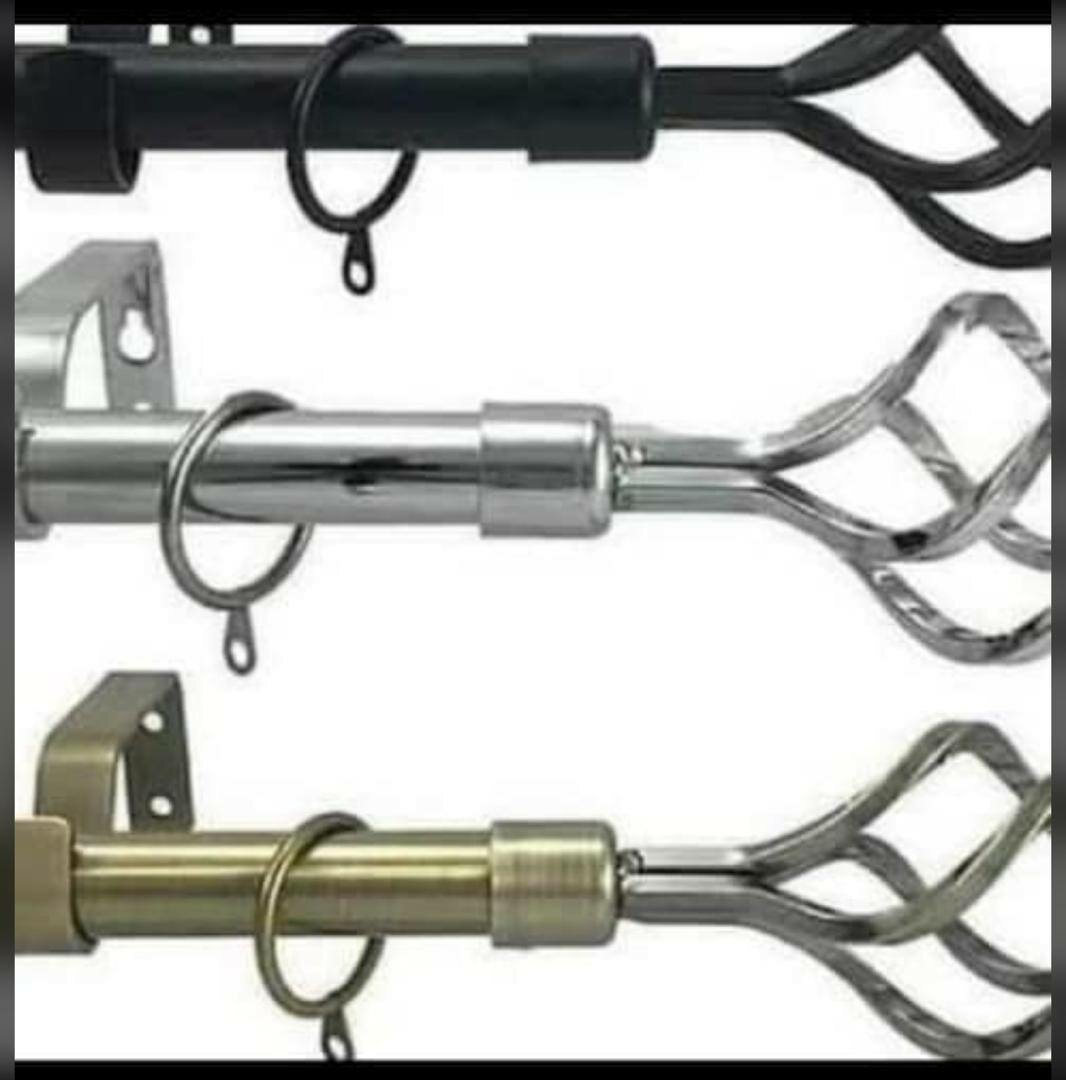 Tringles à rideaux décoratives