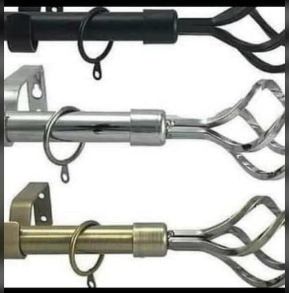 Tringles à rideaux décoratives