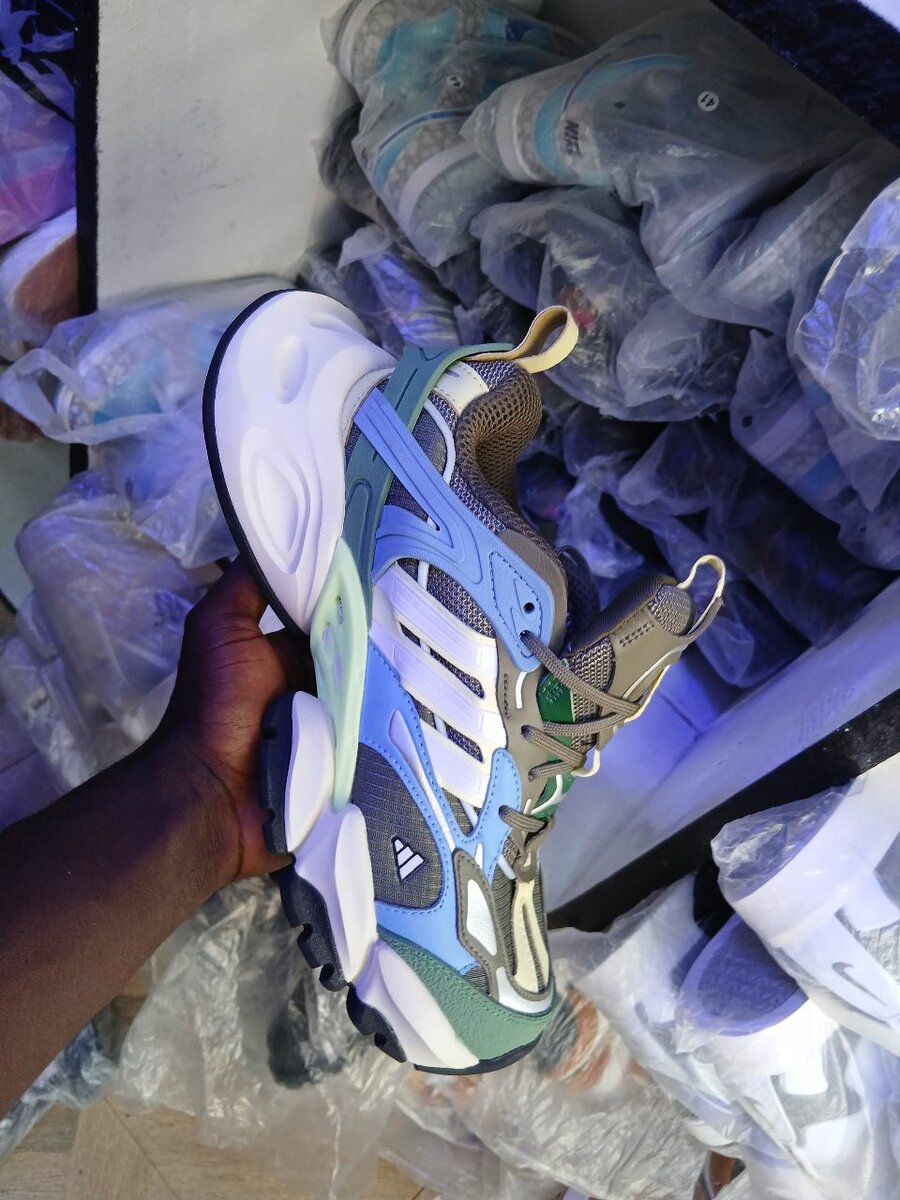 Solid Adidas sneakers