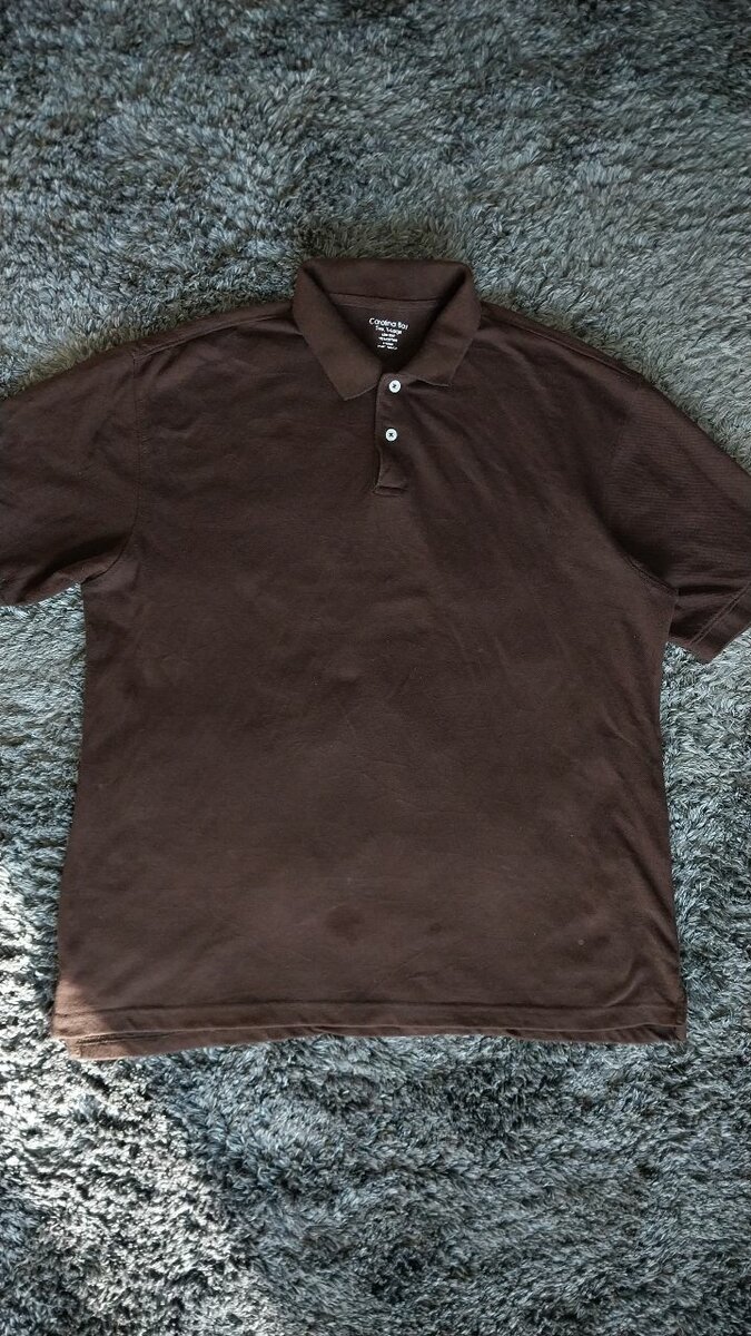 Brown golf t shirt