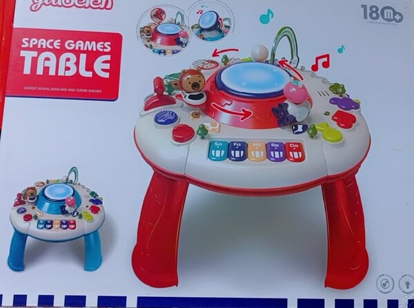 Table de Jeux bébé 18 mois