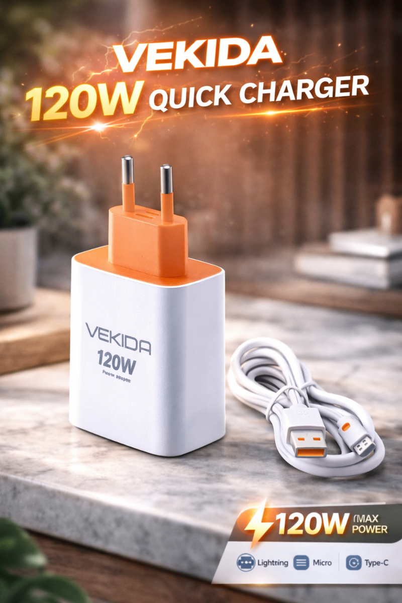 CHARGEUR VEKIDA 120W