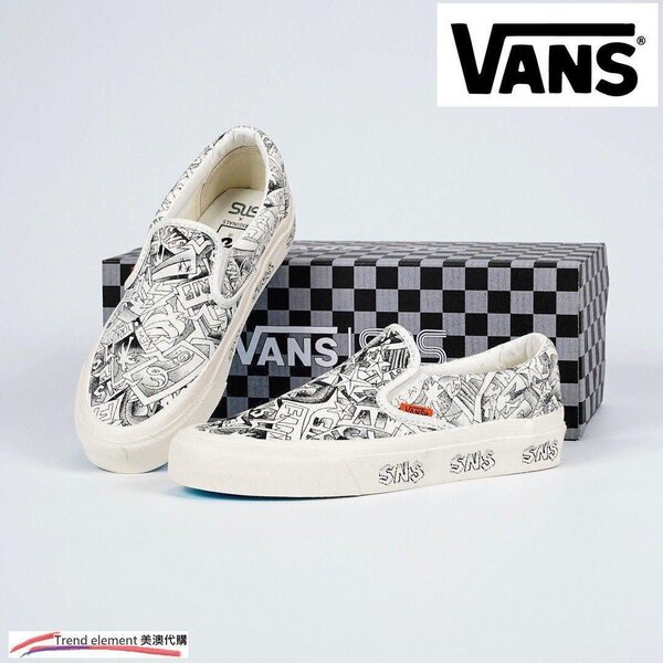 Vans x Stüssy Slip-On Baskets pour Homme