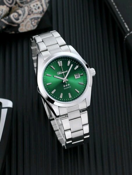 MONTRE HOMME A QUARTZ BRACELET ARGENT