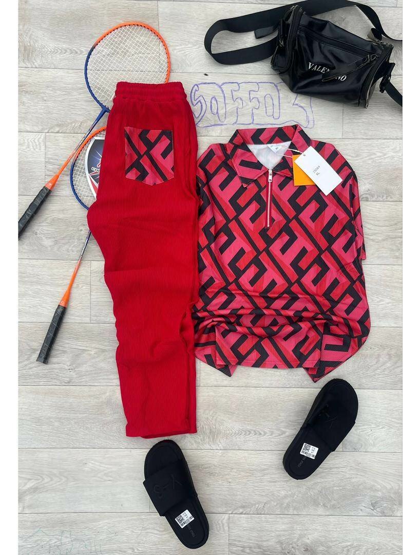 Ensemble décontracté coloré