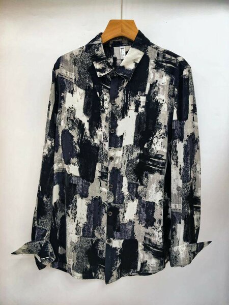 Chemise Homme Imprimé Abstrait