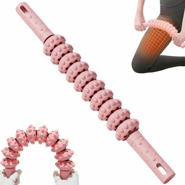 Rouleau de massage en plastiqu