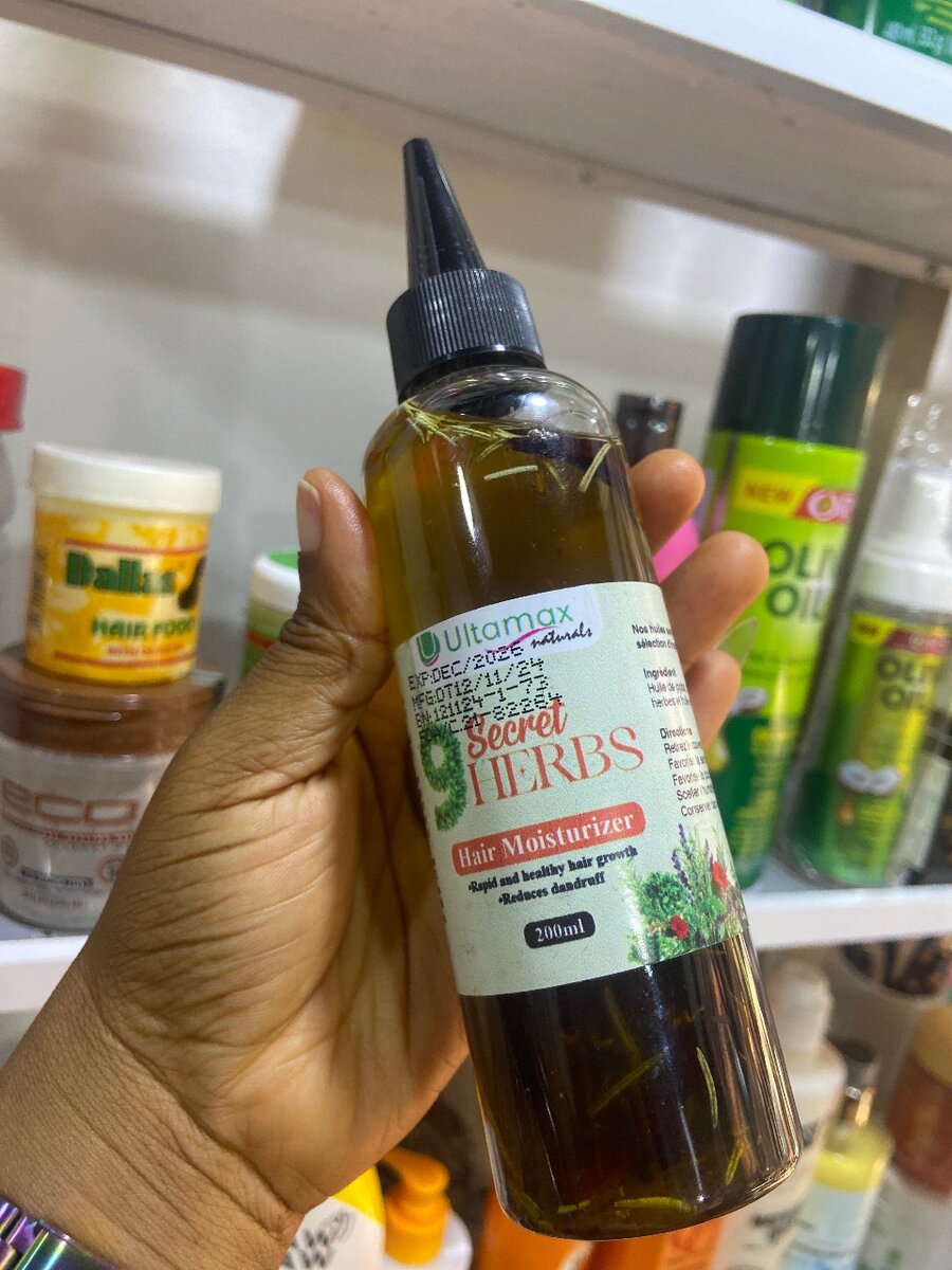Secret herbs hair moisturiser