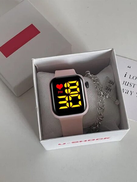 Montre Digitale avec Bracelet "You vs You" + Coffret