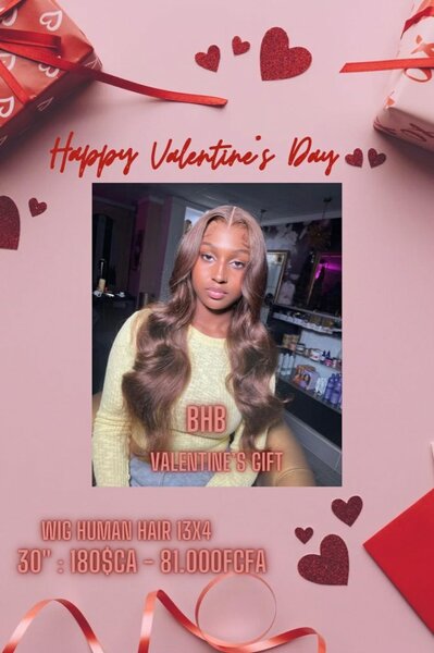 Wig Human Hair 13x4