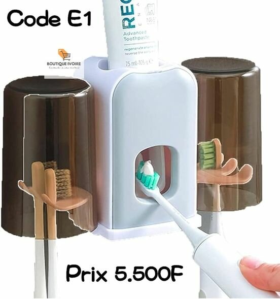 Ce porte-brosse à dents permet de ranger vos brosses à dent en toute sécurité. etrendre votre espace plus propre.