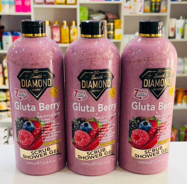Smooth Diamond Gluta berry and salicylic acid shower gel