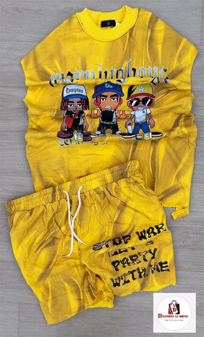 Ensemble décontracté jaune