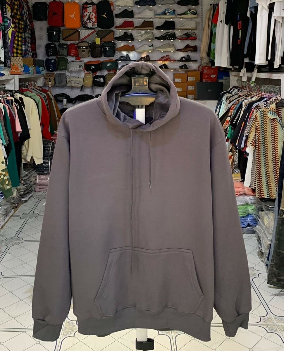 Heavy Plain Hoodies