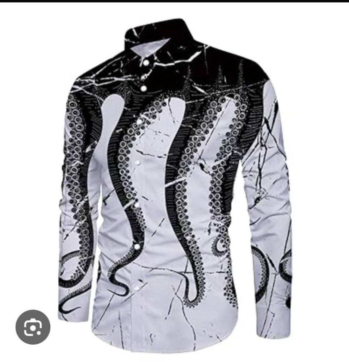 Chemise à motifs audacieux