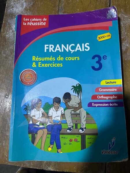 Livre Éducation 3e Physique, Allemand, Français