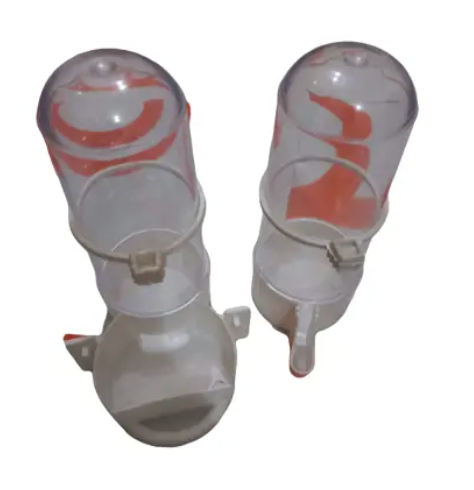 Bird Water Drinker with Feed Full Size