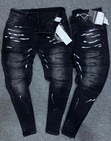 Jeans homme mode déchirée