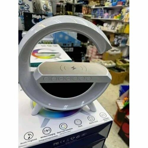 LED Wireless Charging Speaker