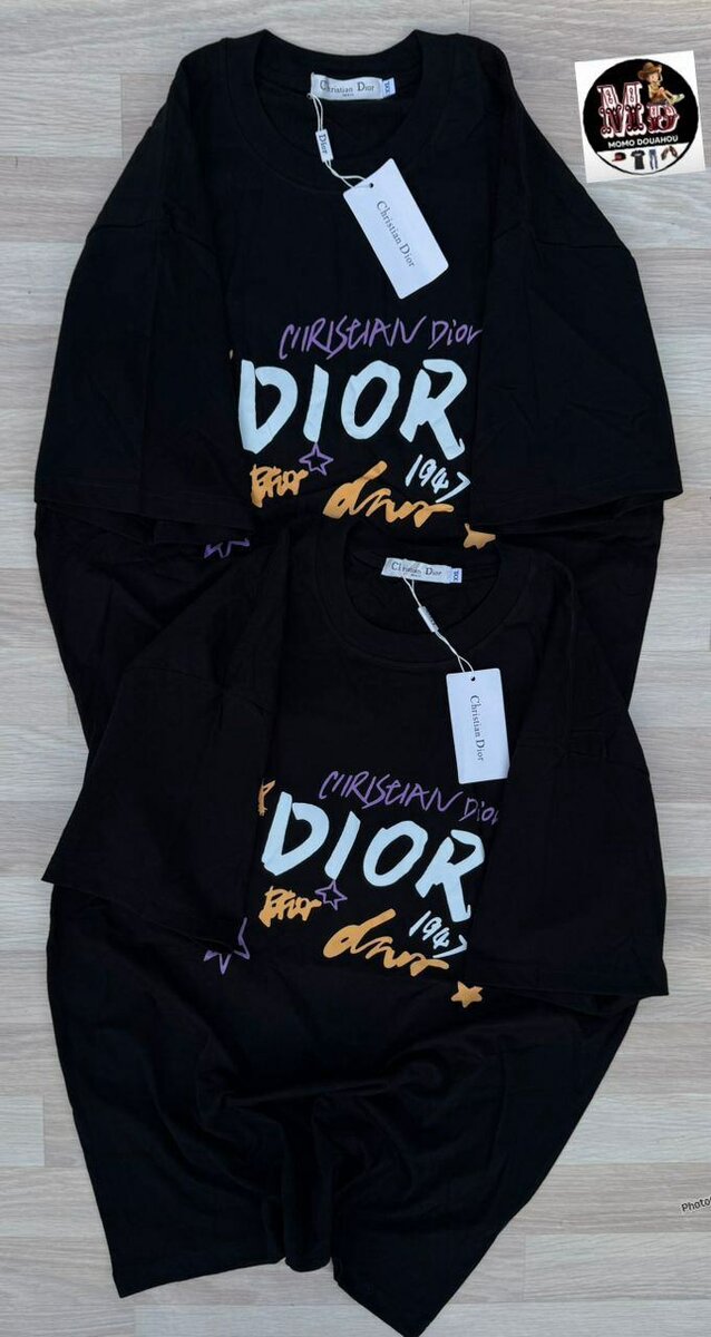 T-shirts en coton imprimé