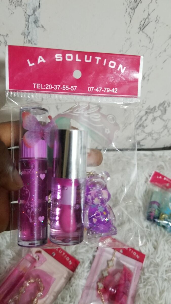 Set de cosmétiques miniatures