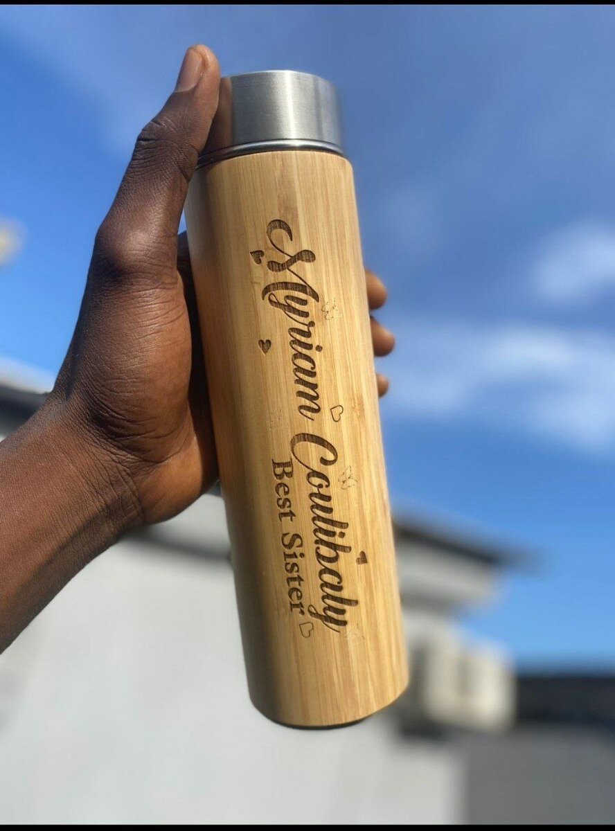 Mug Isotherme en Bambou