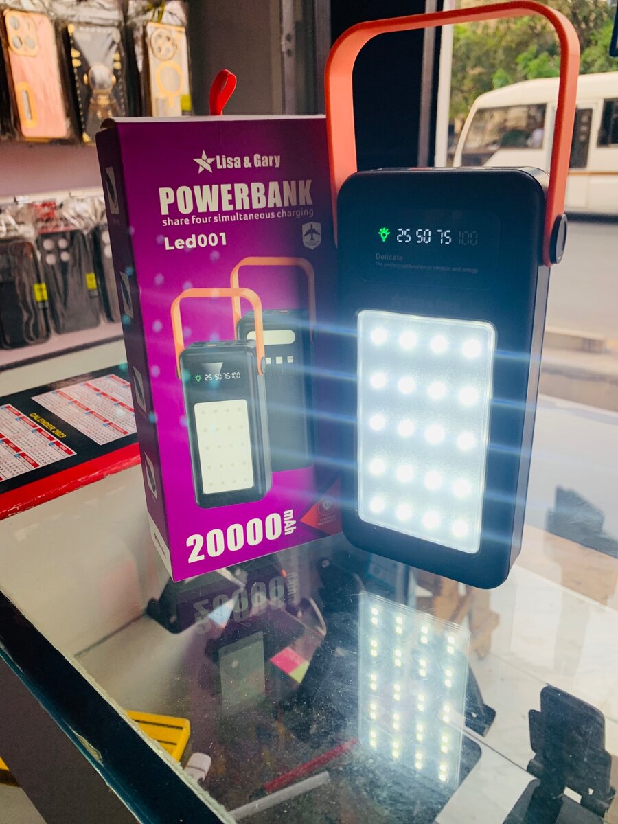 Lisa&gary Led 001 power bank(20000mAh)