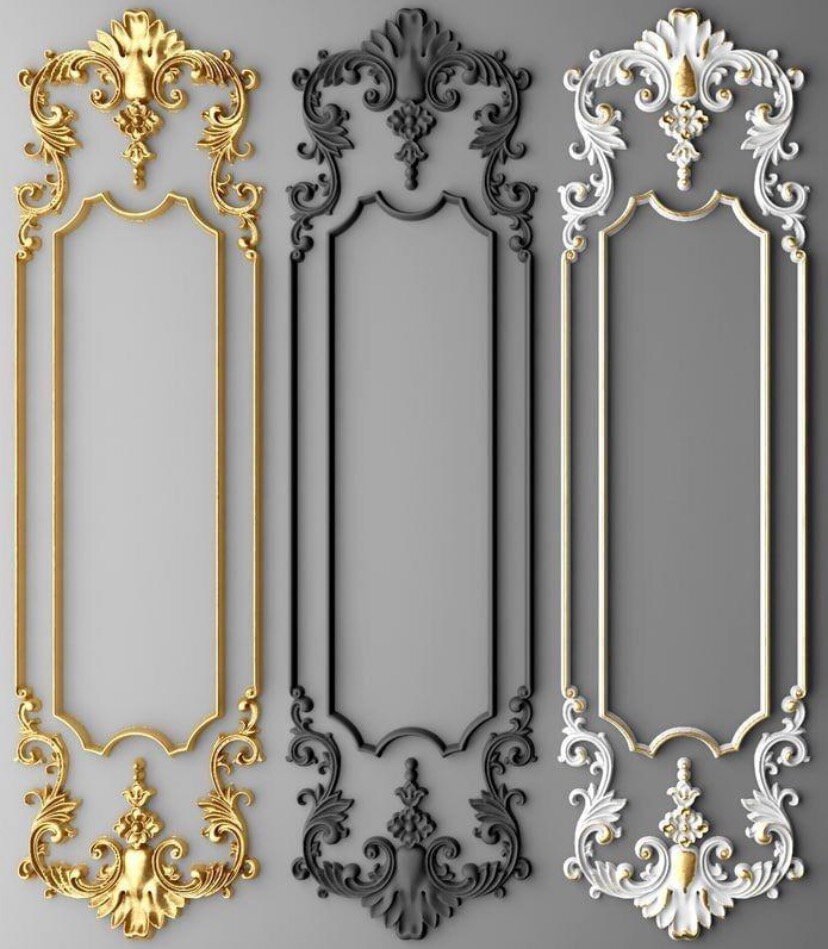 Moulures Murales Décoratives