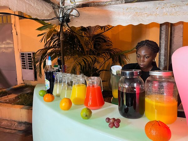 Jus de fruits frais Melle Affaire