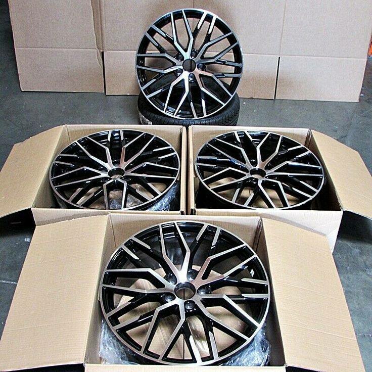 Jantes Alliage Noires Brillantes
