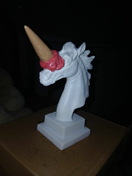 Statue de licorne fantaisie