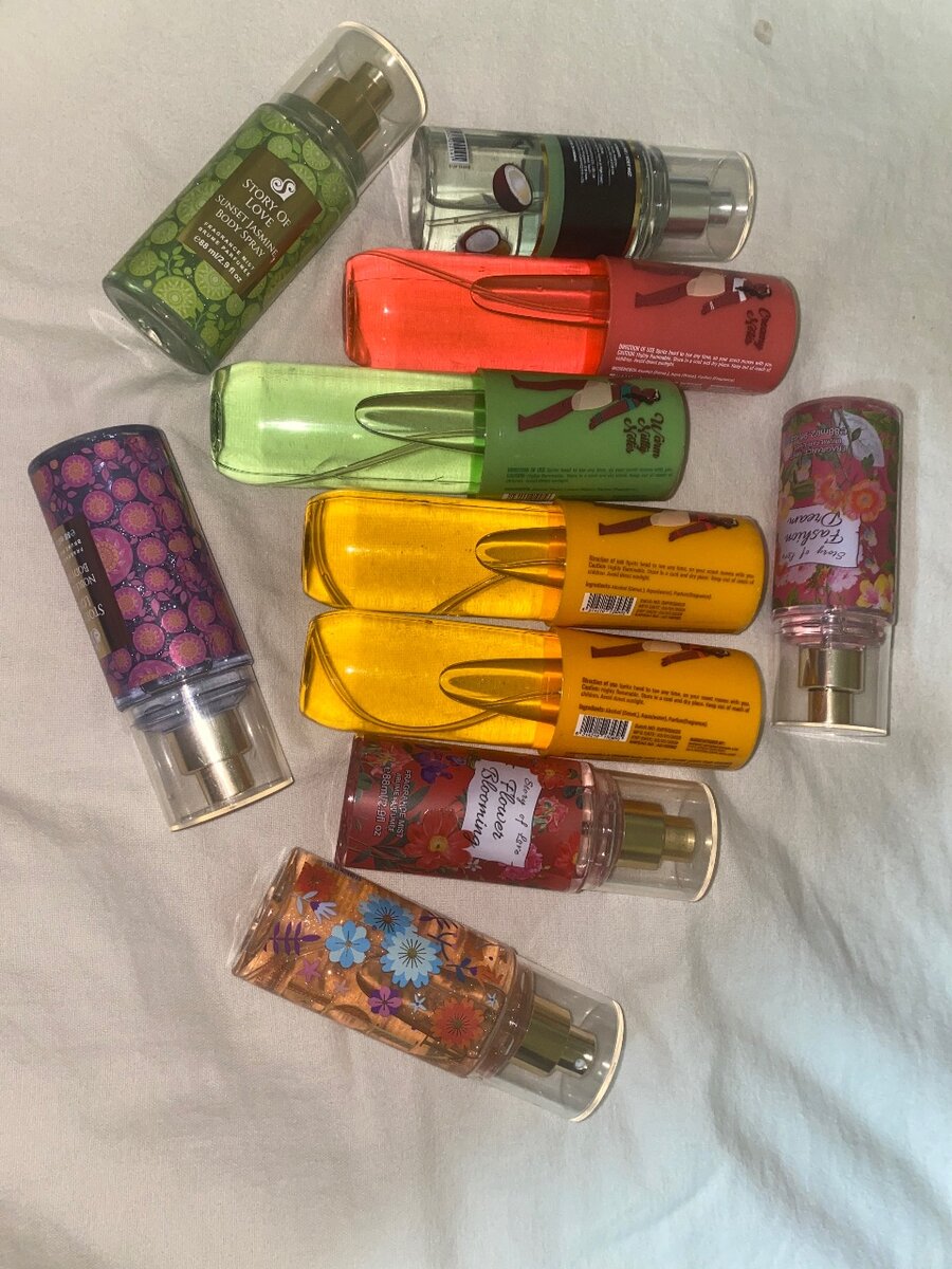 Parfums corporels collection