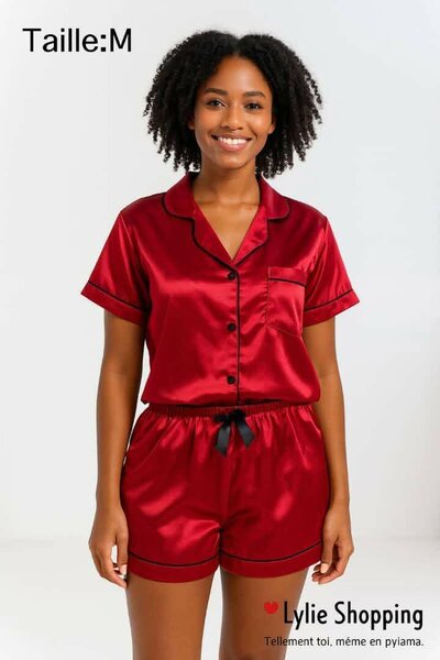 Pyjama féminin court