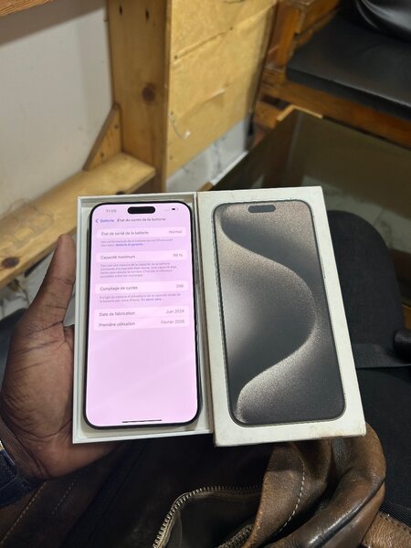 iPhone 15Pro Max titanium