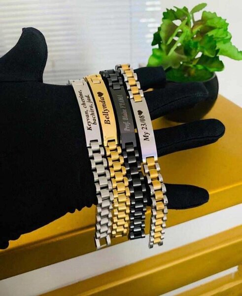 Bracelet en acier inoxydable