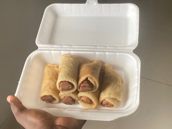 Roulés au chocolat fondant