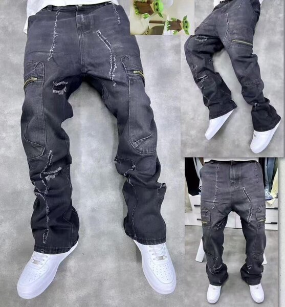 Jean Cargo Homme Décontracté